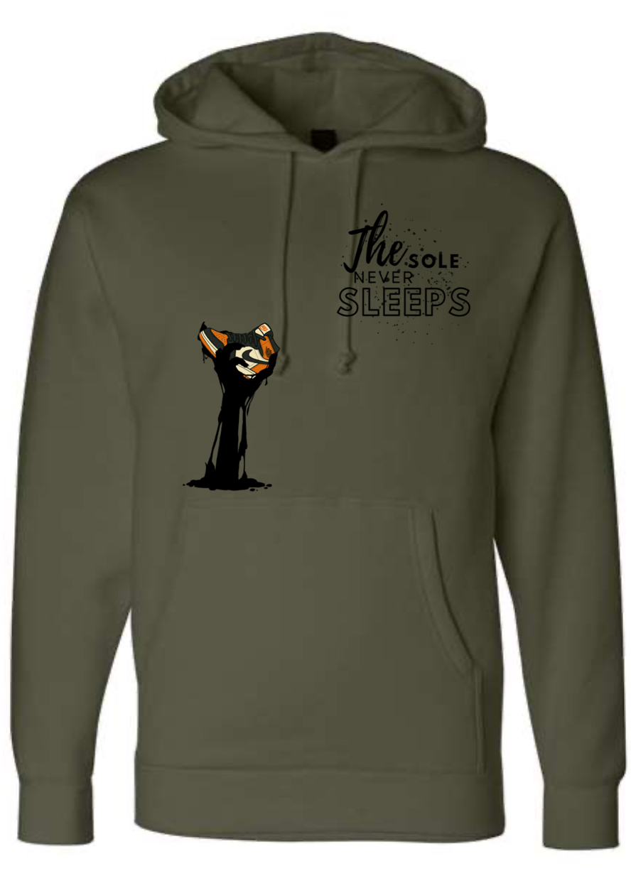 The sole never sleeps hoodie