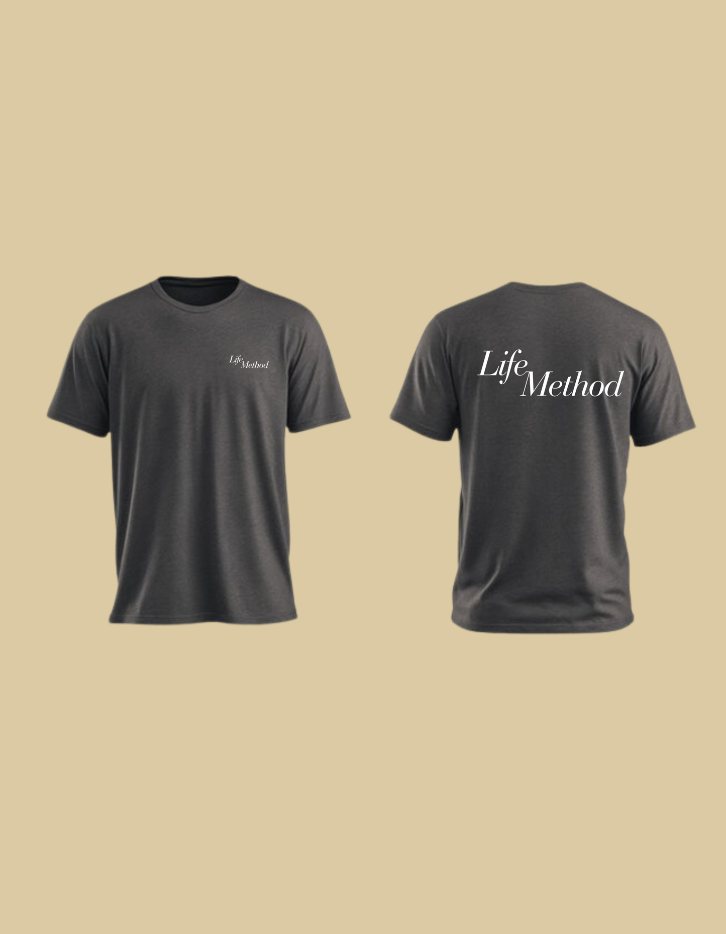 Charcoal Fade -Tri-blend Heather