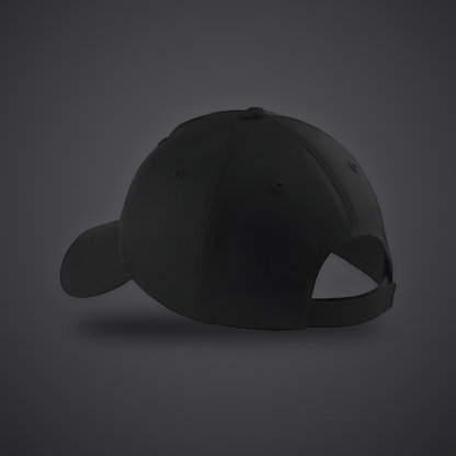 Life Method canvas hat, back view with adjustable strap.